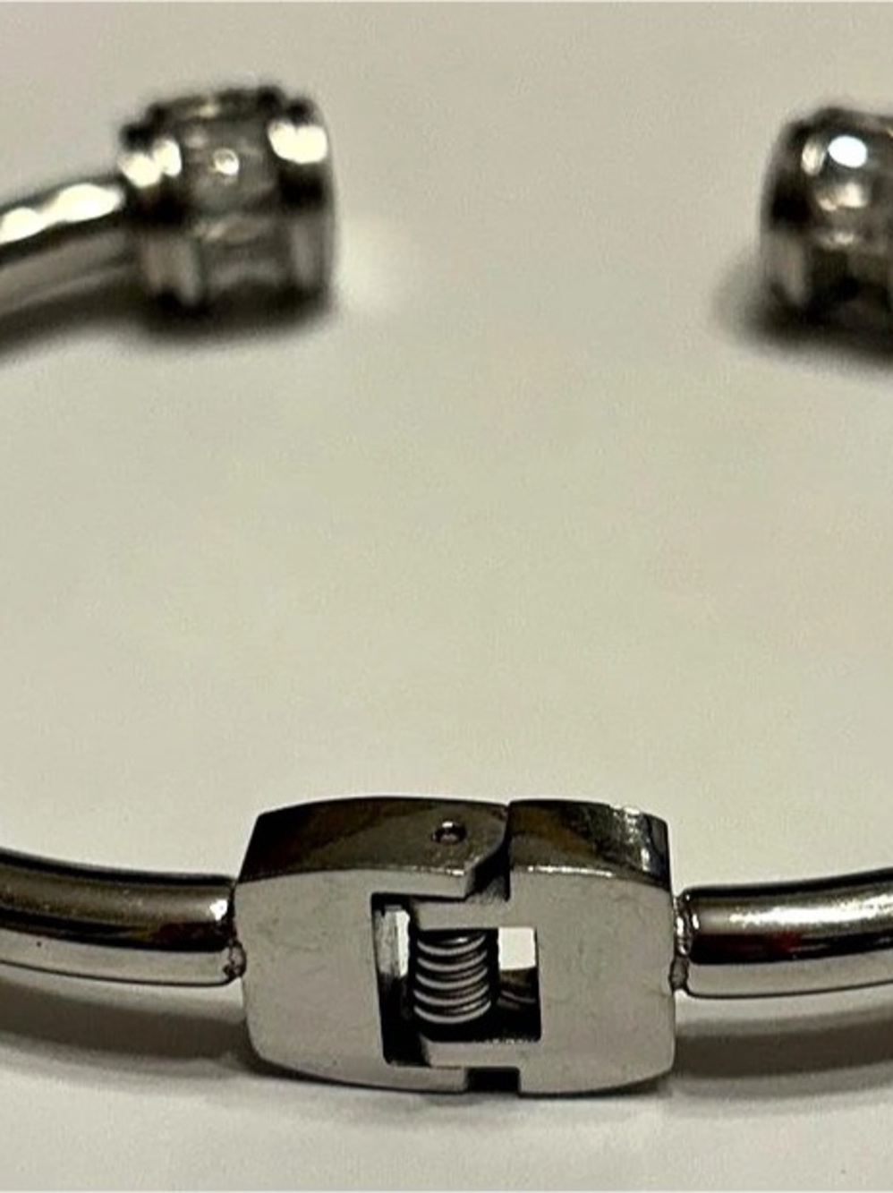 Silver-Tone Cuff Bracelet Like New